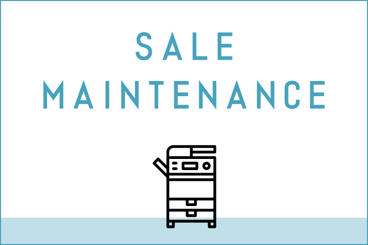 SALE / MAINTENANCEのイメージイラスト