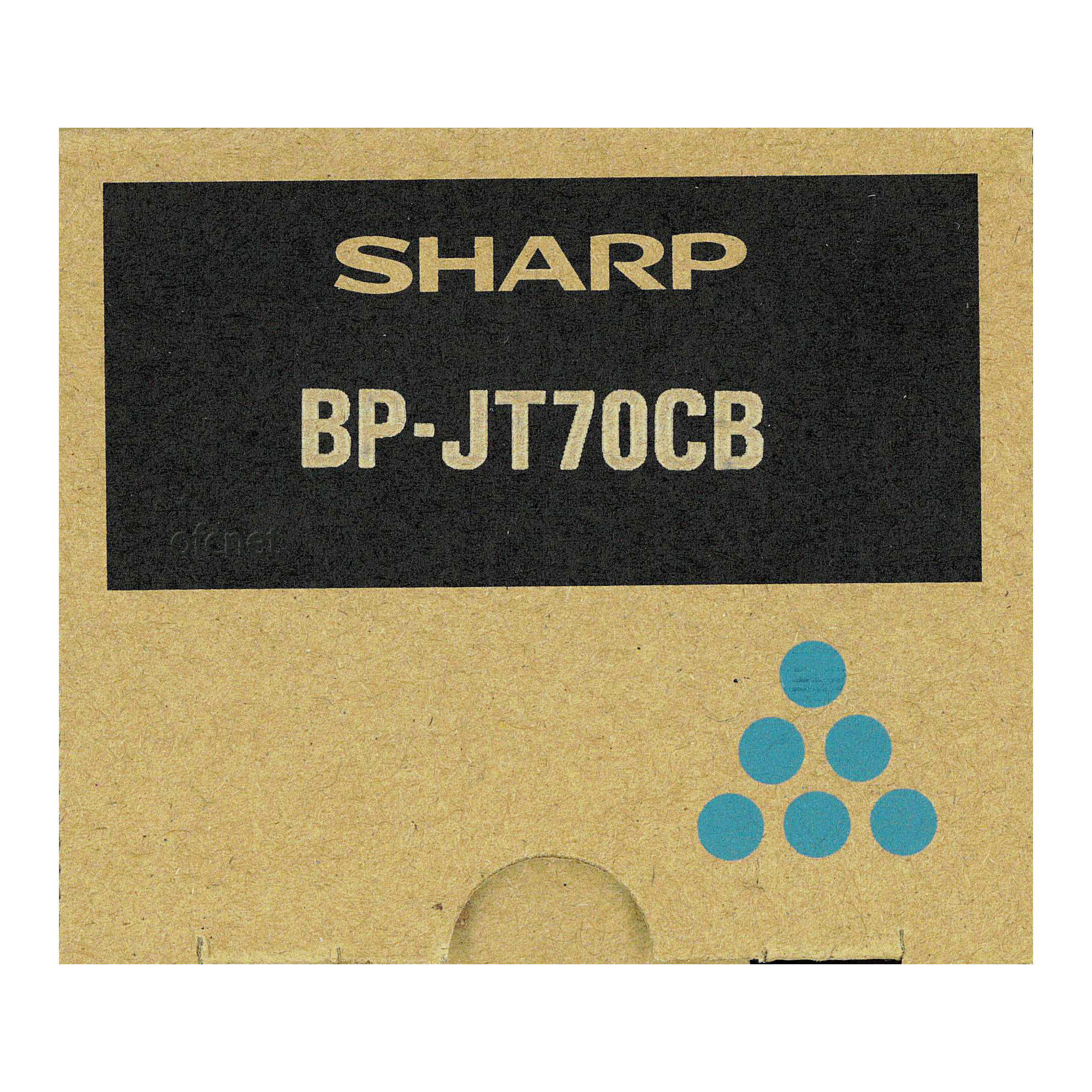 SHARP リモート保守付き カラー複合機用 シアントナーカートリッジ BPJT70CB BP-JT70CB