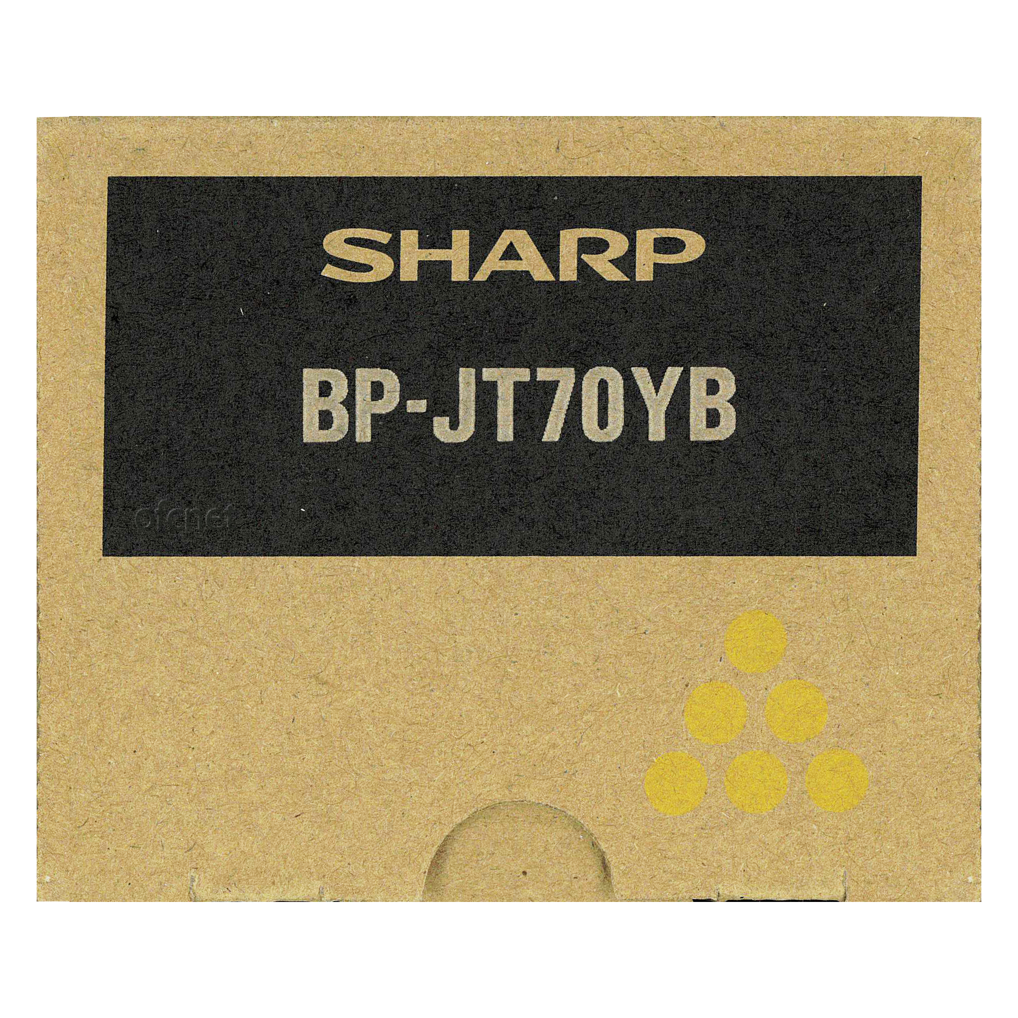 SHARP リモート保守付き カラー複合機用 イエロートナーカートリッジ BPJT70YB BP-JT70YB