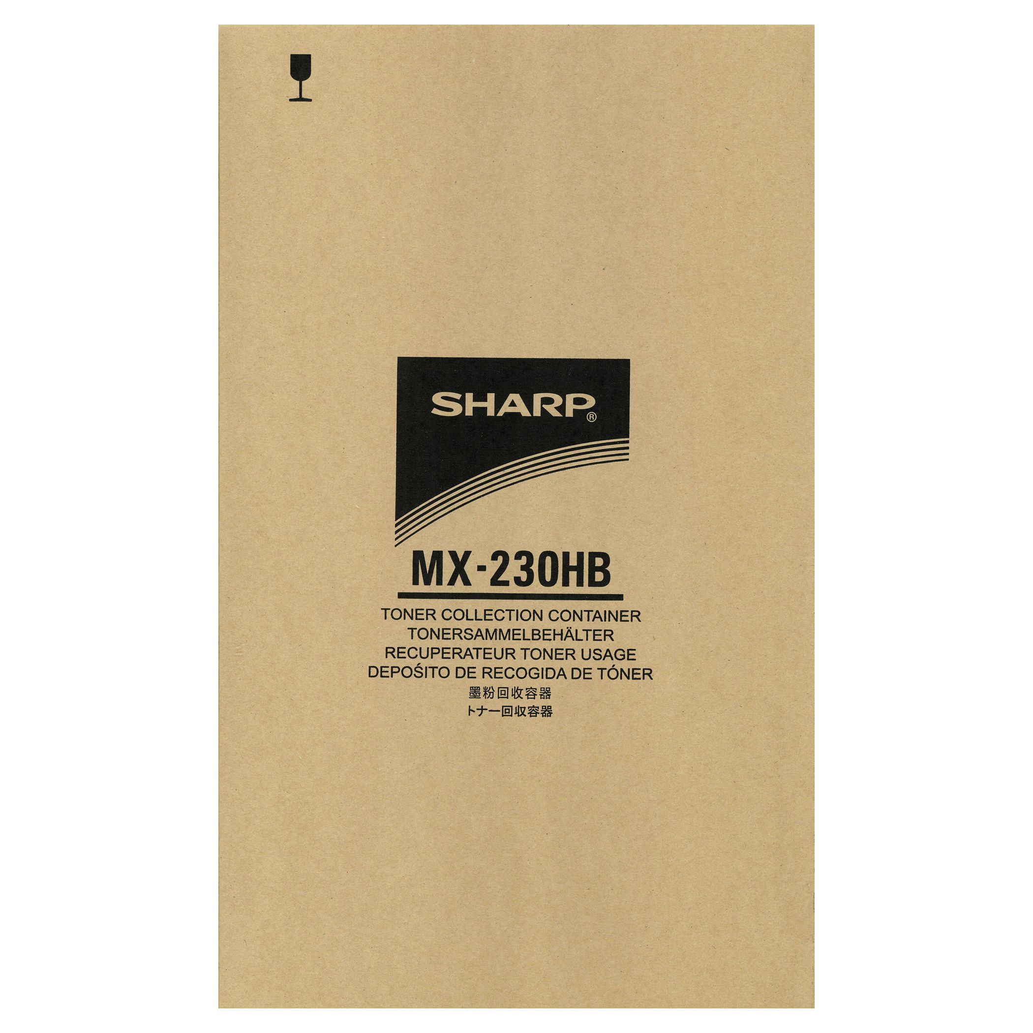 SHARP(シャープ) カラー複合機用 トナー回収容器 廃トナーBOX MX-230HB MX230HB