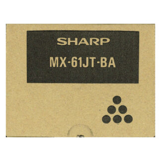 SHARP リモート保守付き カラー複合機用 ブラックトナーカートリッジ MX61JTBA MX-61JTBA