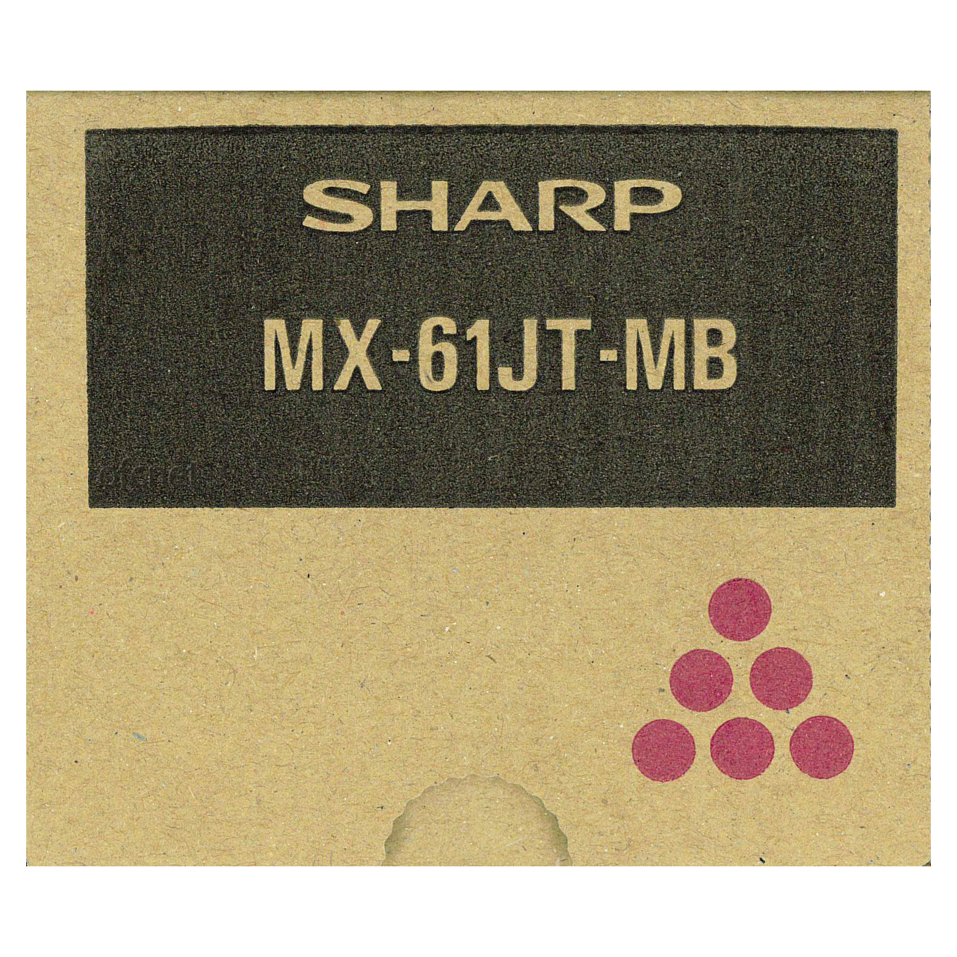 SHARP リモート保守付き カラー複合機用 マゼンタトナーカートリッジ MX61JTMB MX-61JTMB